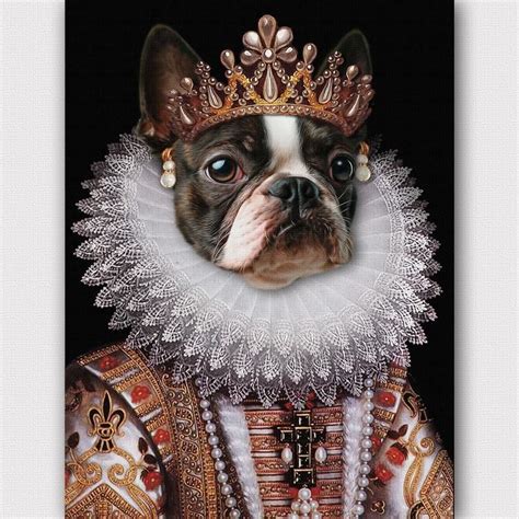 Royal Pet Portrait Template